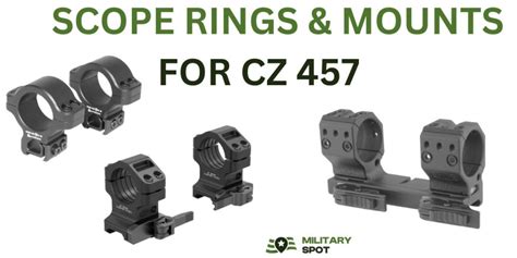 CZ 457 scope mount & base selection guide | Military Spot