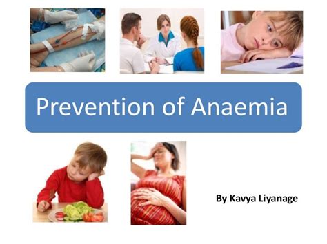 Prevention of Anaemia