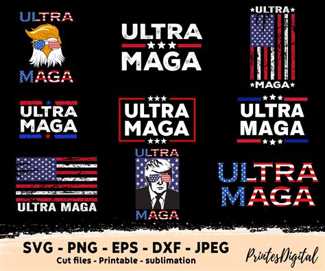 9 Ultra Maga Svg Png Bundle Trump Ultra Maga Png Svg Ultra - Etsy