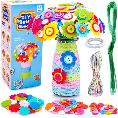 Amazon – Arts and Crafts Toy DIY Kit Party Favors Flower Craft Kit for ...