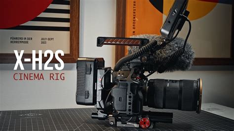 Using the Fujifilm X-H2s in a Cinema Rig - YouTube