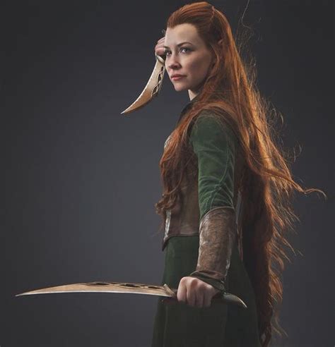 Evangeline Lilly as Tauriel | Lord of the Rings Art | Pinterest