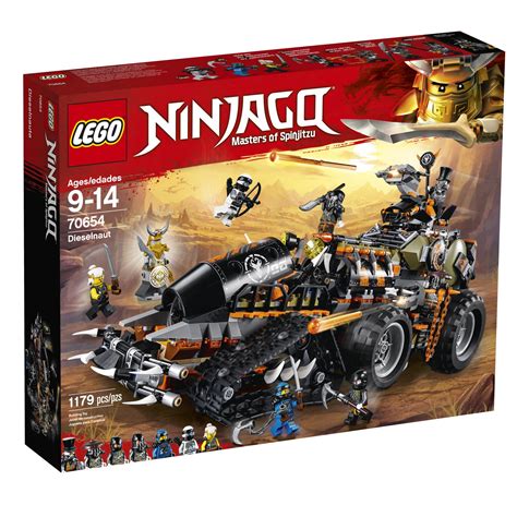 LEGO Ninjago Dieselnaut Tank Play Set – 70654 – Csozmc