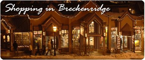 Shopping in Breckenridge | Breckenridge, Night life, Colorado homes