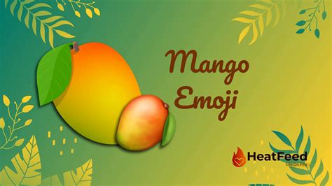 Mango Emoji 🥭 - ️ Copy & Paste 📝