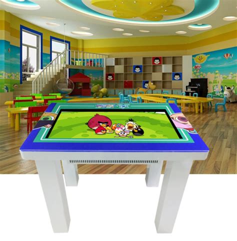 32 Inch LCDInteractive Touch Screen Game Table Waterproof For School