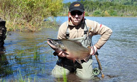 Fly Fishing Chile with Tres Rios Lodge for Chinook Salmon