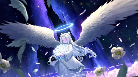 Anime Angel Wings Long Hair Anime Girls Moonlight Ori - vrogue.co