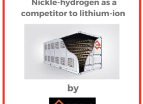 The power of nickel-hydrogen batteries – SolarAcademy