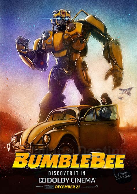 ArtStation - Bumblebee movie poster fan art