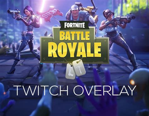 Wildfire Graphics - Fortnite Battle Royale Twitch Overlay