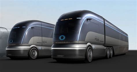 tesla has a rival in new hyundai hydrogen-powered semi-truck concept