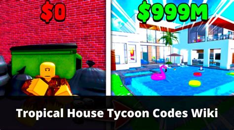 Tropical House Tycoon Codes Wiki[NEW] - MrGuider