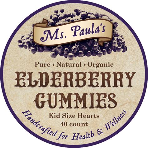 Kids Heart Gummies – Ms. Paula's Organic Elderberry