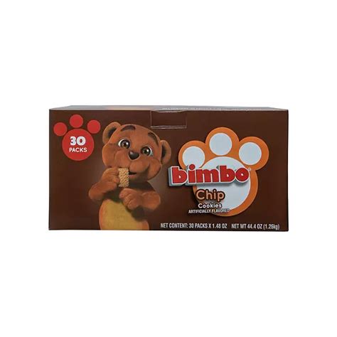 Bimbo Choco Chip Cookies (30 pk.) - Sam's Club