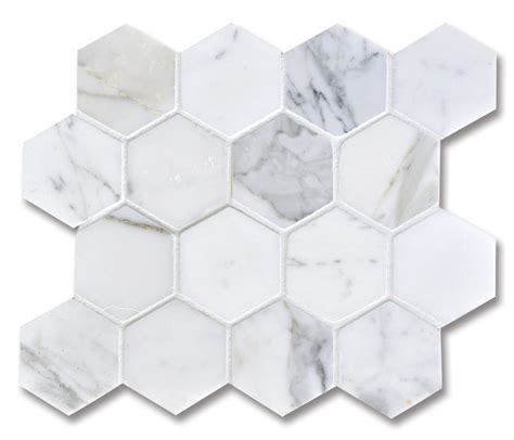 New Ravenna Hex 7 cm SC Mosaic Decorative Tile - Moruzzi