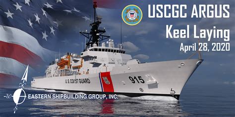 Eastern Lays Keel For OPC USCGC Argus