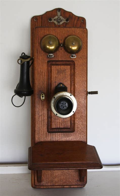 Antique TELEPHONE Oak Crank Wall Phone The Stromberg-Carlson | Etsy