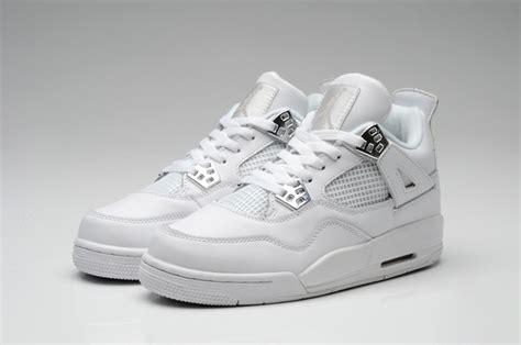 Authentic Classic Thor Air Jordan 4 Retro All White For Women For Sale