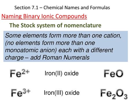 PPT - Chapter 7 – Chemical Formulas and Chemical Compounds PowerPoint Presentation - ID:4887955