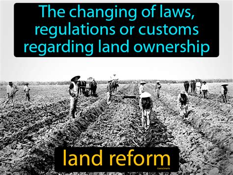 Land Reform Definition & Image | GameSmartz