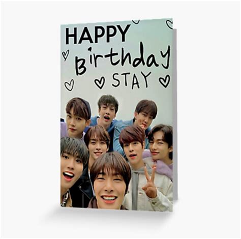 Stray Kids Birthday Greeting Card – Euphoria Kpop Shop