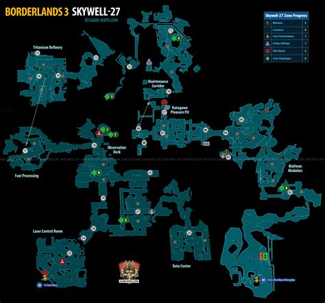 Skywell-27 Map for Borderlands 3 | game-maps.com