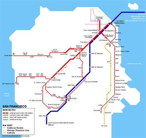 UrbanRail.Net > North America > USA > California > San Francisco Muni Metro