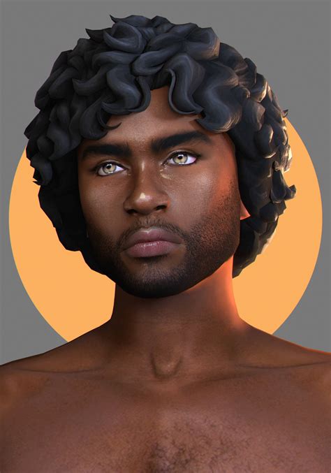 sims 4 curly hair - TumblrViewer