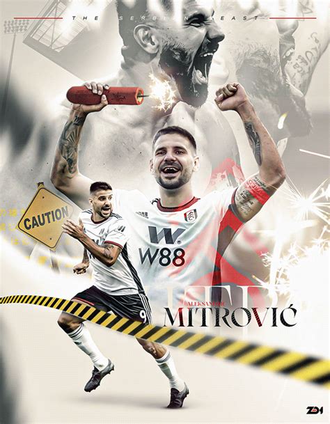 Aleksandar Mitrovic x Fulham FC on Behance