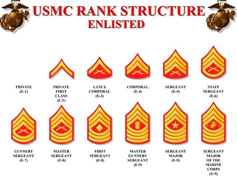 United States Marine Corps Enlisted Ranks | TheStargateProgram Wikia | Fandom