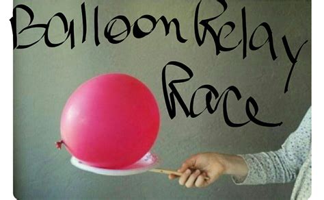 Fun-filled Balloon Relay Race