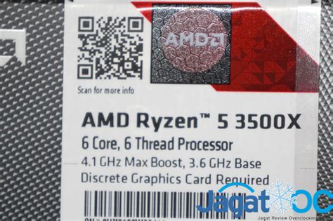 Analisis & Overclocking : AMD Ryzen 5 3500X, 6-core 6-Thread Zen2 7nm ...