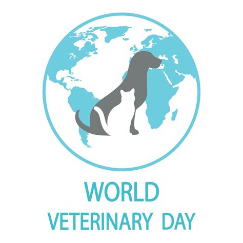 World Veterinary Day emblem 7836692 Vector Art at Vecteezy