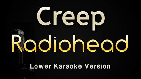 Creep - Radiohead (Karaoke Songs With Lyrics - Lower Key) - YouTube Music