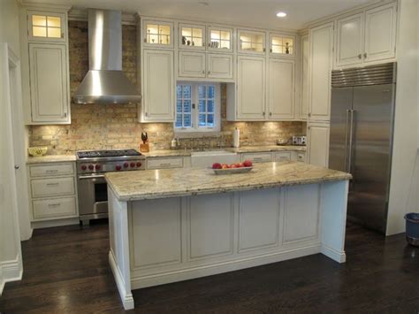 White Kitchen Island With Granite Top - Foter