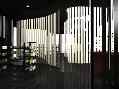 Interior Design of a Bookstore :: Behance