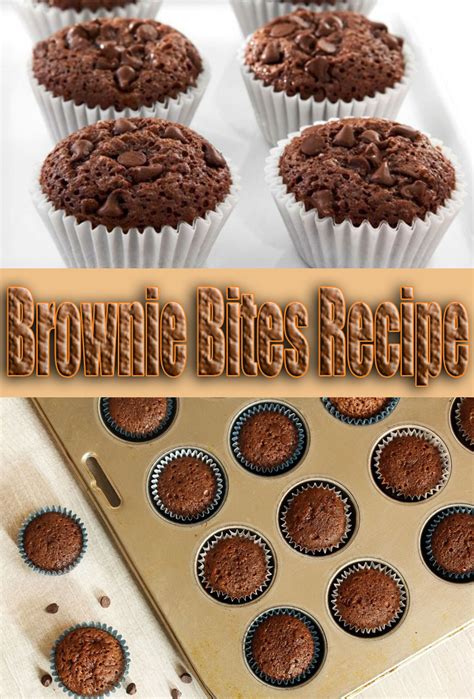 Brownie Bites Recipe - Quiet Corner