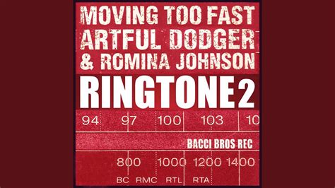 Moving Too Fast Ringtone 2 - YouTube Music