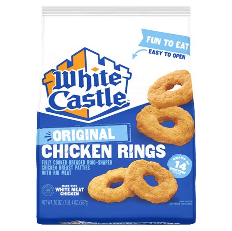 White Castle Chicken Rings Original - Shop Appetizers at H-E-B