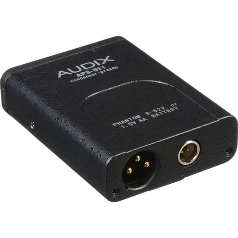 Audix APS911 Phantom Power Supply and Adapter APS-911 B&H Photo