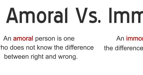 Immoral vs Amoral vs Unmoral, confused? Learn with mind tricks. - Make Your English Easy