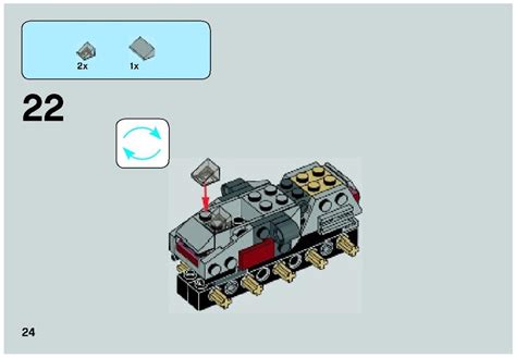 View LEGO® instruction 75028 Clone Turbo Tank - LEGO instructions and catalogs library