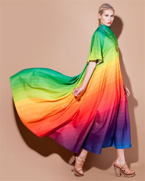 Proud of us. | Rainbow fashion, Rainbow outfit, Rainbow dress