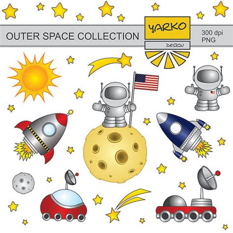 clipart space cute - Clip Art Library