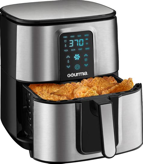 Best Buy: Gourmia 7qt Digital Hot Air Fryer Stainless Steel GAF735