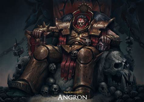 Angron, the Eater of Worlds, Horus Heresy by L J Koh Warhammer 40k Artwork, Warhammer Fantasy ...