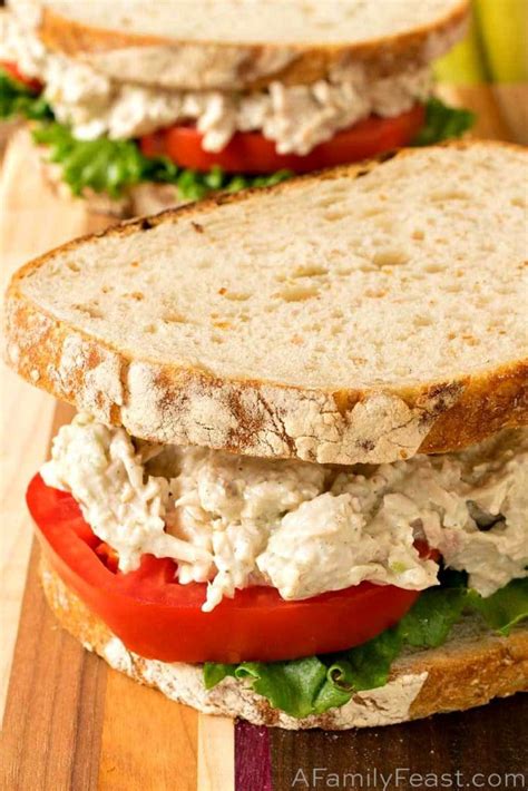 Turkey Salad Sandwich - A Family Feast®