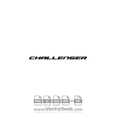 Dodge Challenger Logo Decal Dodge Challenger Clipart - vrogue.co