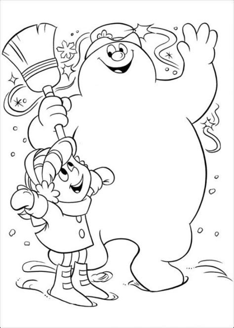 Free Printable Frosty the Snowman Coloring Pages - Best Coloring Pages For Kids